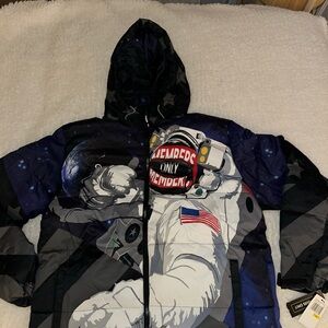 Members Only Blue Starry Night Jacket